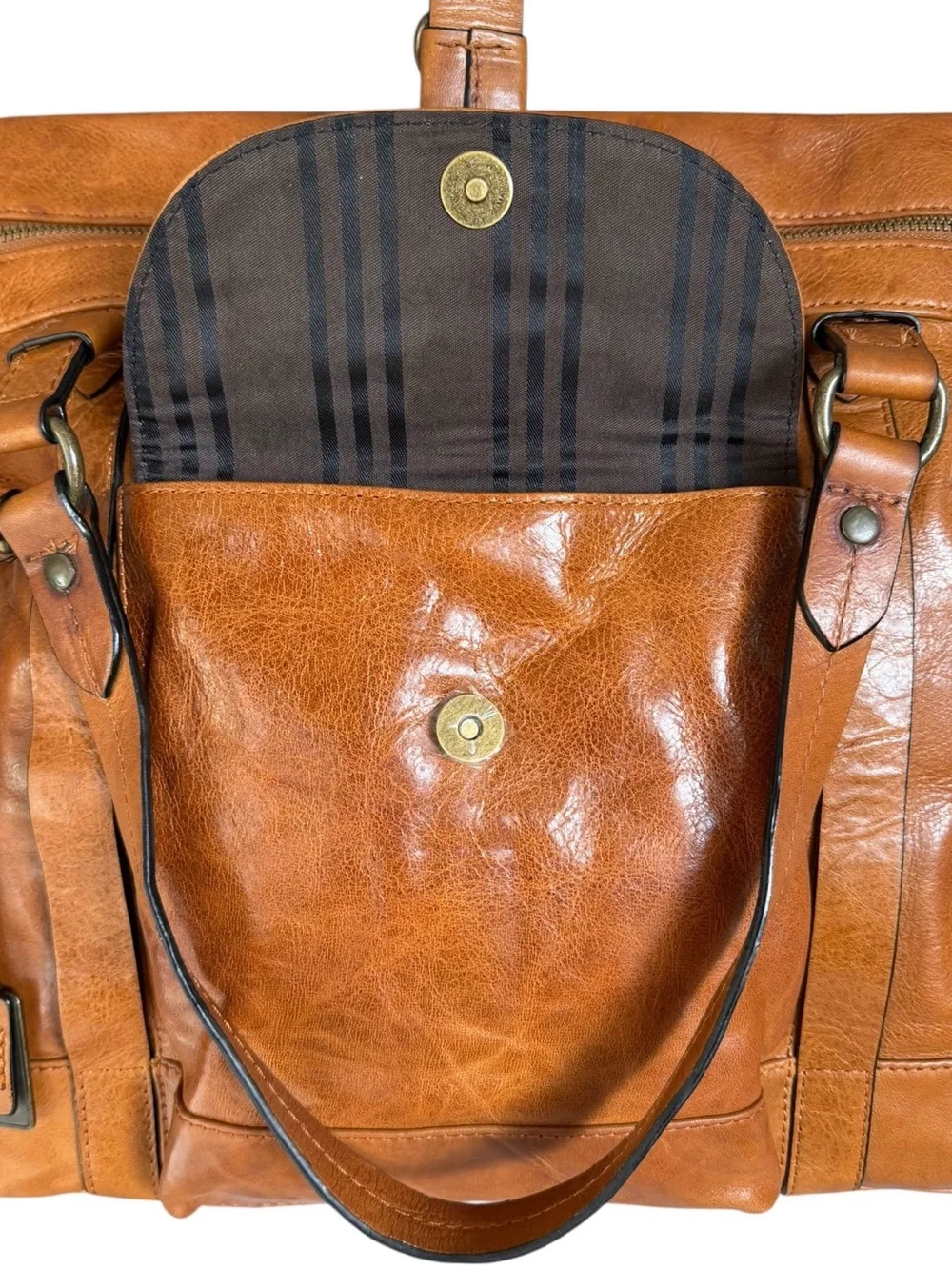 Frye made distressed
